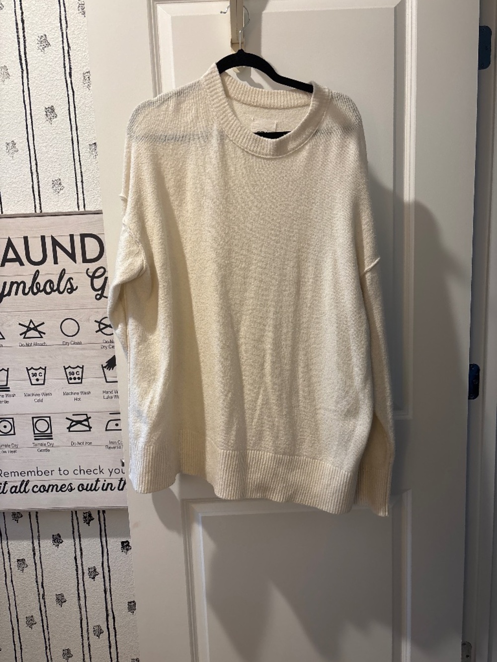 Cream Sweater - Picture 1 of 3